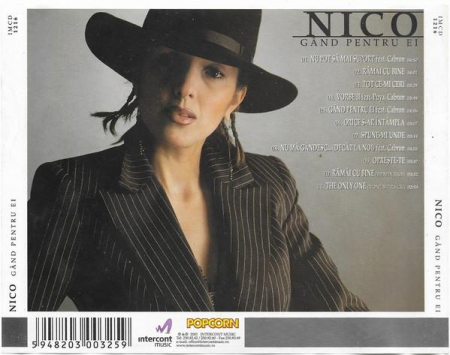 Nico - Gând Pentru Ei, (CD) [1]