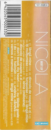 Nicola  - Best Of (Casetă Audio) [1]