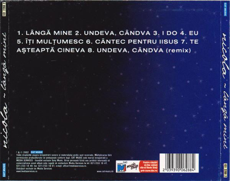 Nicola  - Lângă Mine (CD) [1]