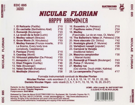 Nicolae Florian - Happy Harmonica, (CD) [1]