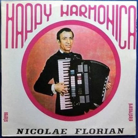 Muzică Populară/Lăutarească - Nicolae Florian - Happy Harmonica, (Disc Vinil)