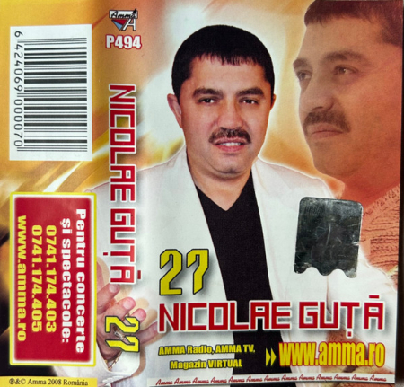 Casete audio - Nicolae Guță – 27 (CASETA)