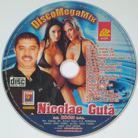 Nicolae Guță – DiscoMegaMix Vol.2 (CD) [1]