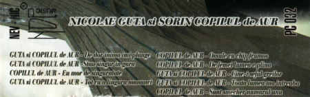 Nicolae Guta* si Sorin Copilul De Aur – Sunt Smecher Numarul Unu (CASETA) [1]