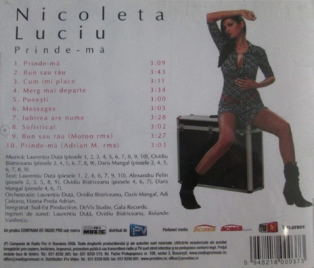 Nicoleta Luciu – Prinde-mă (CD) [1]