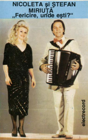 Muzică Populară/Lăutarească - Nicoleta Toma - Fericire, Unde Ești? (Caseta Audio)