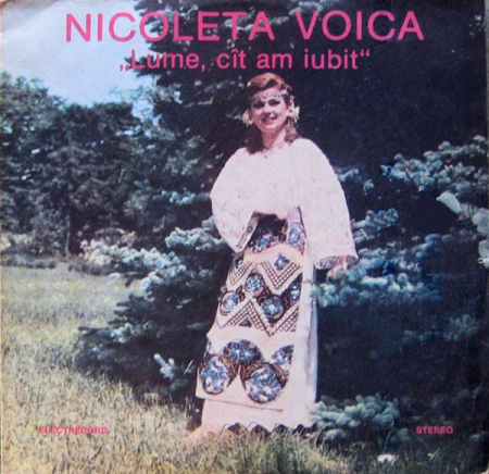 Discuri vinil - Nicoleta Voica - Lume, Cît Am Iubit, (Disc Vinil)