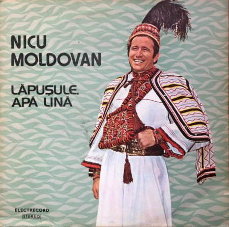 Muzică Populară/Lăutarească - Nicu Moldovan - Lăpușule, Apă Lină, (Disc Vinil)