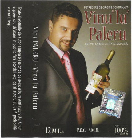Casete audio - Nicu Paleru - Vinu' Lu' Paleru, (Casetă Audio)