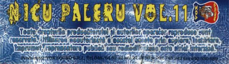 Nicu Paleru - Vol. 11 , (Casetă Audio) [1]