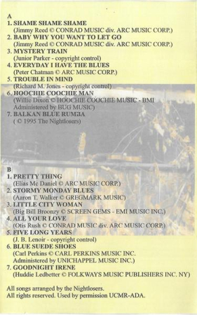 Nightlosers - Plum Brandy Blues (Caseta Audio) [1]