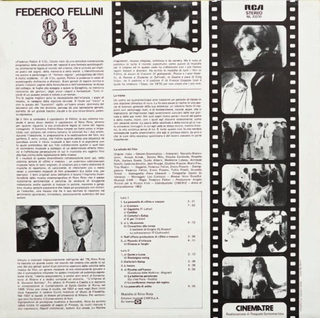 Nino Rota - Fellini 8½ (Disc Vinil) [1]