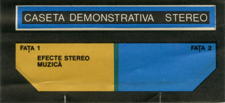 No Artist - Casetă Demonstrativă Stereo - Test , (Casetă Audio) [1]