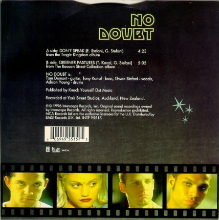 No Doubt - Don't Speak, (Disc Vinil) [1]