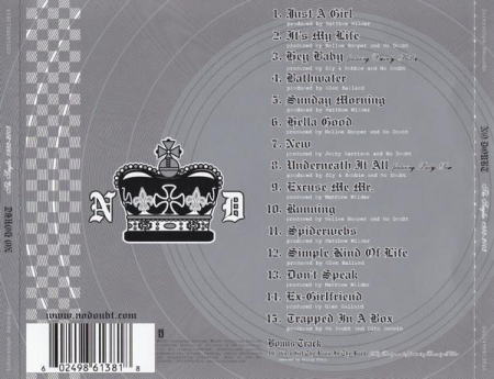 No Doubt - The Singles 1992 - 2003, (CD) [1]