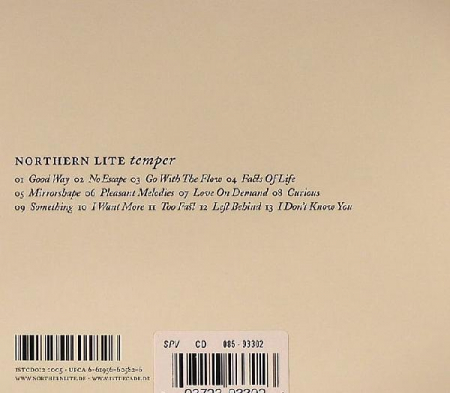 Northern Lite - Temper, (CD) [1]
