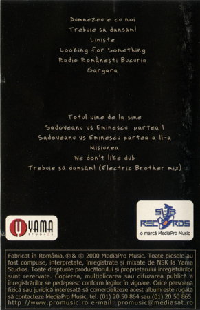NSK - Trebuie Să Dansăm!, (Casetă Audio) [1]