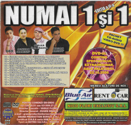 Numai 1 Și 1 Ediția a-II-a (CD) [1]