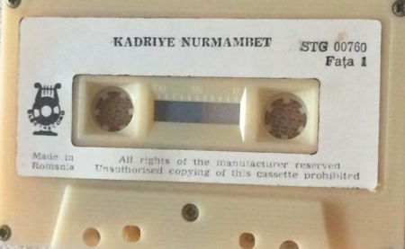 Nurmambet Kadriye - Kadriye Nurmambet, (Casetă Audio) [1]