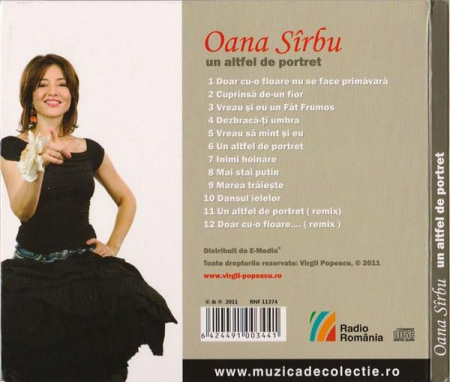 Oana Sîrbu - Un Altfel De Portret, (CD) [1]