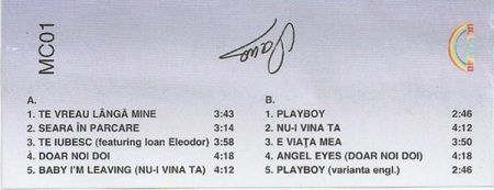 Oana Vincu - Oana, (Casetă Audio) [1]