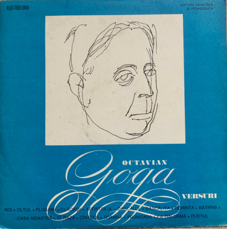 Octavian Goga - Versuri De Octavian Goga, (Disc Vinil) [0]