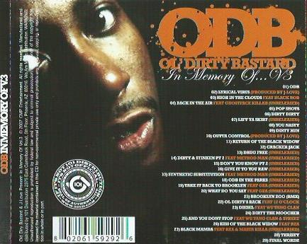 Ol' Dirty Bastard - In Memory Of...V3, (CD) [1]