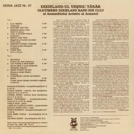 Oldtimers Dixieland Band - Dixieland-ul Veșnic Tânăr, (Disc Vinil) [1]