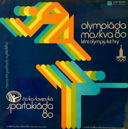 Muzică Ușoară - Olympiáda 80 Moskva Letní Olympijské Hry, (Disc Vinil)