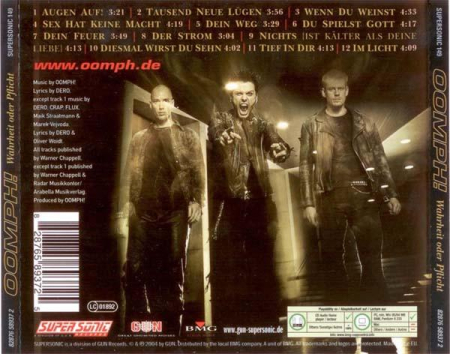 OOMPH! - Wahrheit Oder Pflicht (CD) [1]