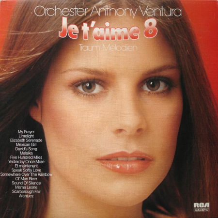 Muzică Ușoară - Orchester Anthony Ventura - Je T'aime 8  (Disc Vinil)