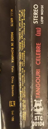 Orchestra Cornel Popescu - Tangouri Celebre (III) (Caseta Audio) [1]