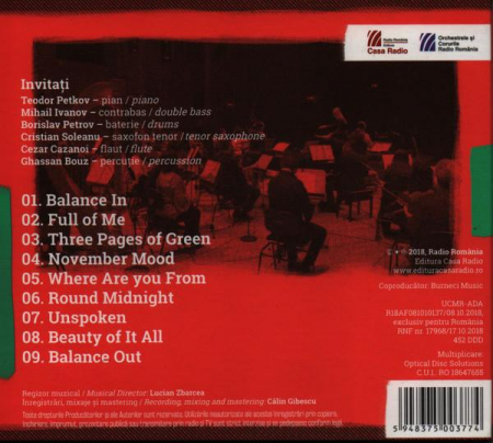 Orchestra de Cameră Radio - Unspoken - Live At The Radio Hall, (CD) [1]