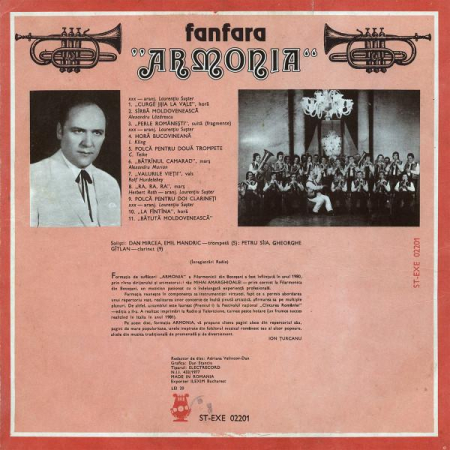 Orchestra de suflători „Armonia” - Fanfara „Armonia” (Disc Vinil) [1]