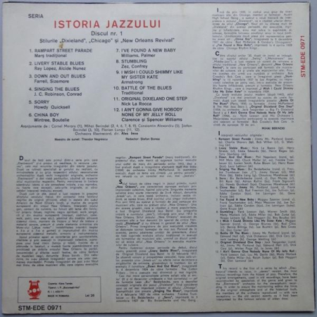 Orchestra Electrecord - Stilurile "Dixieland", "Chicago" Și "New Orleans Revival" [1]