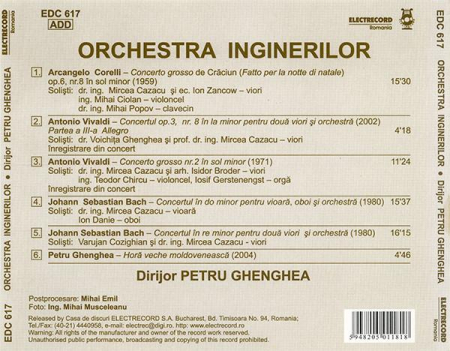 Orchestra Inginerilor - Orchestra Inginerilor, (CD) [1]