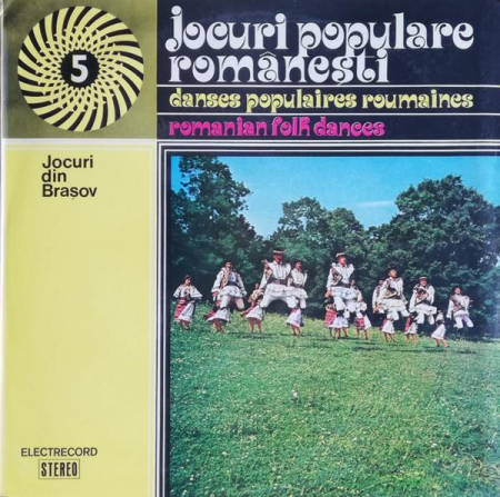 Muzică Populară/Lăutarească - Orchestra Ion Albeșteanu - Jocuri Din Brașov, (Disc Vinil)