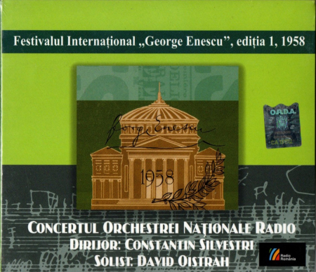 Muzica Clasica - Orchestra Națională Radio Dirijor: Constantin Silvestri Solist: David Oistrah – International Festival 'George Enescu' - 1st Edition - Friday, 5 September 1958: Concertul Orchestrei Naționale Radio (C