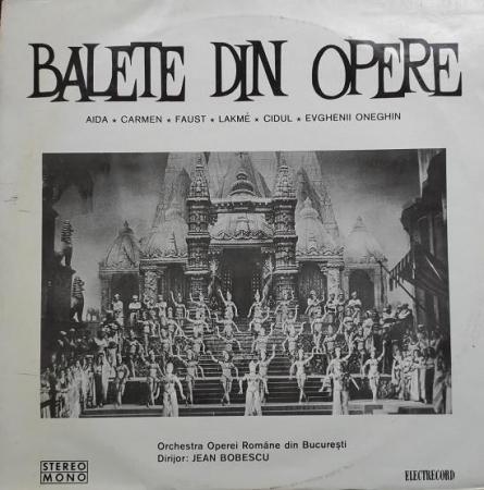 Muzică Clasică - Orchestra Operei Române - Balete Din Opere, (Disc Vinil)