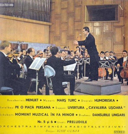 Discuri vinil - Orchestra Simfonică A Radioteleviziunii Române - Miniaturi Simfonice