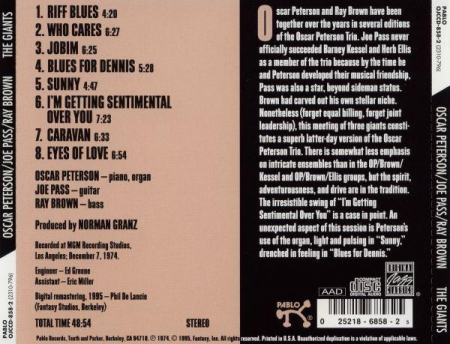 Oscar Peterson - The Giants, (CD) [1]