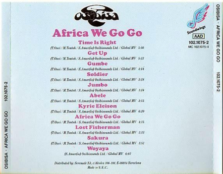 Osibisa - Africa We Go Go [1]
