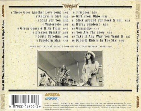 Outlaws - Best Of The Outlaws: Green Grass And High Tides (CD) [1]