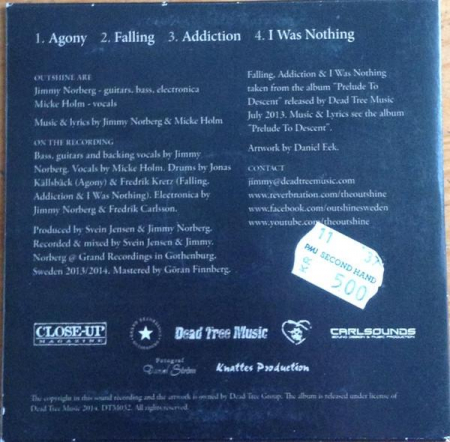 Outshine - Agony, (CD) [1]