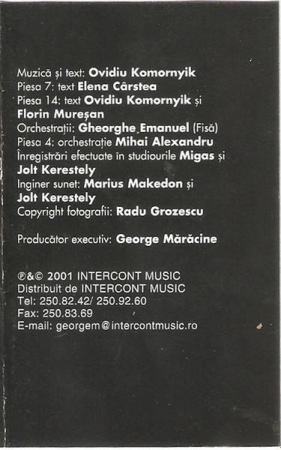 Ovidiu Komornyik - Te-am Trădat, (Casetă Audio) [1]