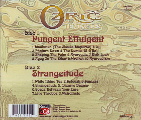 Ozric Tentacles - Pungent Effulgent & Strangeitude (CD) [1]