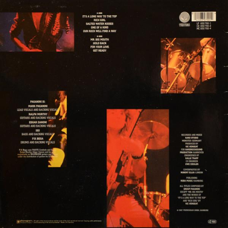 Paganini - It's A Long Way To The Top (Disc Vinil) [1]