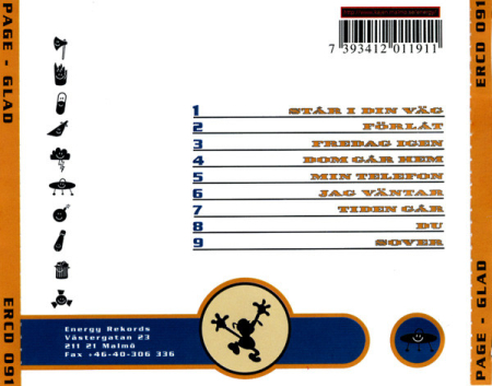 Page - Glad (CD) [1]