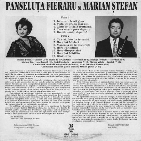Panseluța Fieraru - Viață, Ce Crudă Mai Ești, (Disc Vinil) [1]