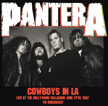 Discuri vinil - Pantera – Cowboys In LA (Live At The Hollywood Palladium June 27th, 1992) (VINIL)